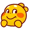 🤗 Эмодзи «🤗 QooBee dragon emoji» для Telegram