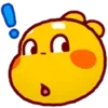 🤔 Эмодзи «🤗 QooBee dragon emoji» для Telegram