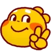 Эмодзи 🤗 QooBee dragon emoji для Telegram — скачать