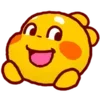 😊 Эмодзи «🤗 QooBee dragon emoji» для Telegram