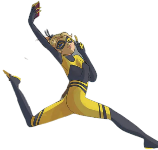 💛 Стикер «Queen Bee - Miraculous» для Telegram
