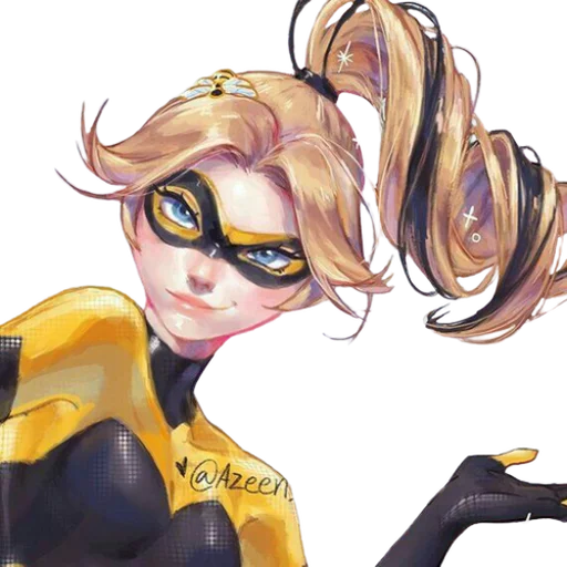 💛 Стикер «Queen Bee - Miraculous» для Telegram