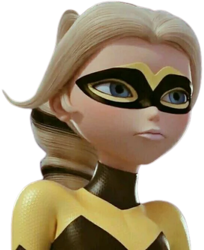 💛 Стикер «Queen Bee - Miraculous» для Telegram