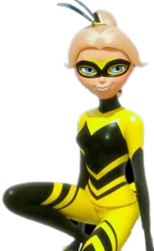 💛 Стикер «Queen Bee - Miraculous» для Telegram