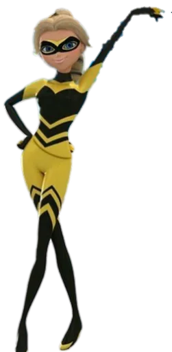 💛 Стикер «Queen Bee - Miraculous» для Telegram