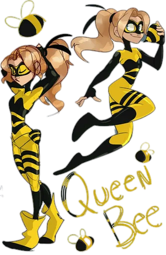 💛 Стикер «Queen Bee - Miraculous» для Telegram