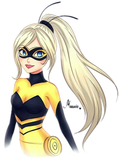 💛 Стикер «Queen Bee - Miraculous» для Telegram