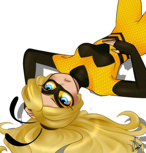 💛 Стикер «Queen Bee - Miraculous» для Telegram