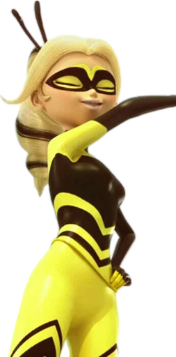 💛 Стикер «Queen Bee - Miraculous» для Telegram