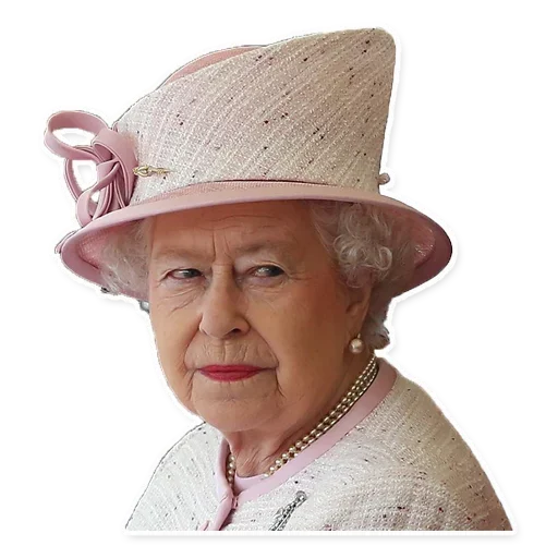 😔 Стикер «Queen Elizabeth II» для Telegram