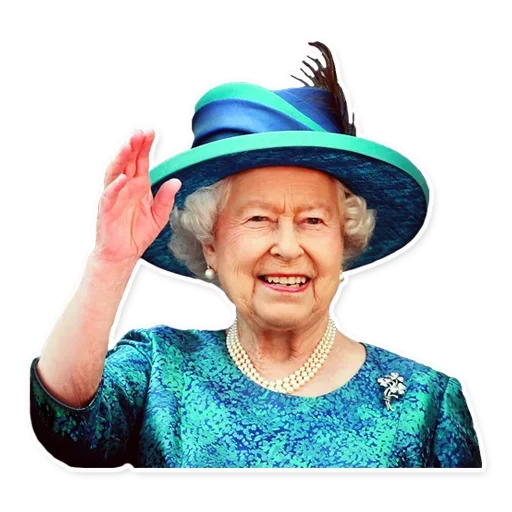 😉 Стикер «Queen Elizabeth II» для Telegram