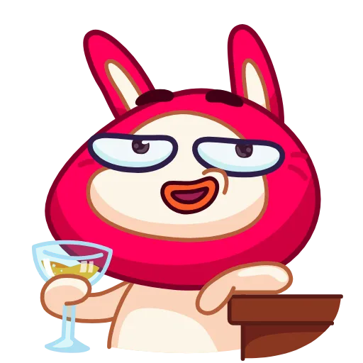 😏 Стикер «Rabbit emoji» для Telegram