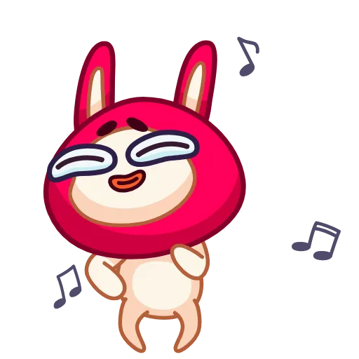💃 Стикер «Rabbit emoji» для Telegram