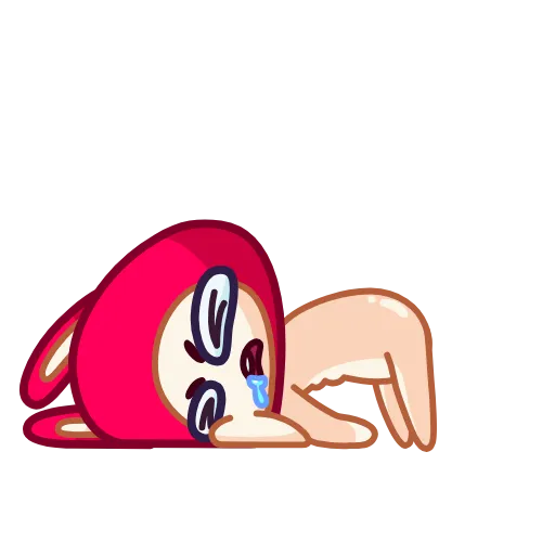 😴 Стикер «Rabbit emoji» для Telegram