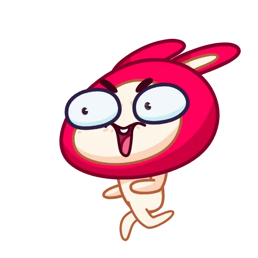 🏃‍♀️ Стикер «Rabbit emoji» для Telegram