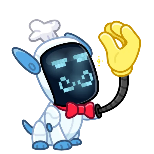 🤌 Эмодзи «R2-DOG2» для Telegram