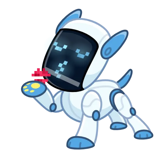 😘 Эмодзи «R2-DOG2» для Telegram