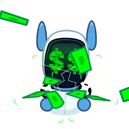 🤑 Эмодзи «R2-DOG2» для Telegram