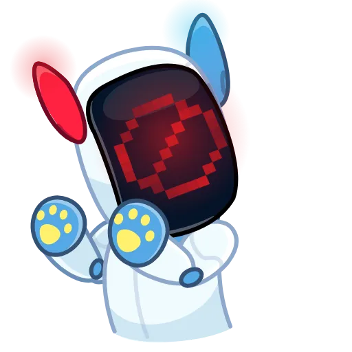 🤚 Эмодзи «R2-DOG2» для Telegram