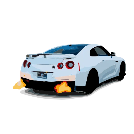 🚗 Эмодзи «R35» для Telegram
