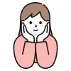 👧 Эмодзи «Red Valentine» для Telegram
