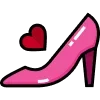 👠 Эмодзи «Red Valentine» для Telegram