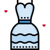 👗 Эмодзи «Red Valentine» для Telegram