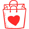 🛍 Эмодзи «Red Valentine» для Telegram