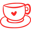 ☕️ Эмодзи «Red Valentine» для Telegram