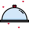 🍽 Эмодзи «Red Valentine» для Telegram