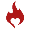 ❤️‍🔥 Эмодзи «Красный Шатер» для Telegram