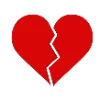 💔 Эмодзи «Красный Шатер» для Telegram