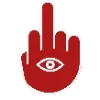 🖕 Эмодзи «Красный Шатер» для Telegram