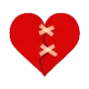 💔 Эмодзи «Красный Шатер» для Telegram
