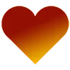 ❤️ Эмодзи «Оранжевые буквы, большие и маленькие» для Telegram