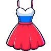 👗 Эмодзи «День России» для Telegram