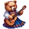 🐻 Эмодзи «День России» для Telegram