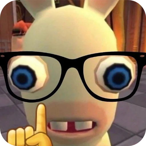 Стикерпак Rabbids 2 для Telegram — скачать