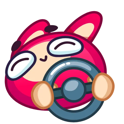 🚗 Эмодзи «Rabbit Emoji» для Telegram