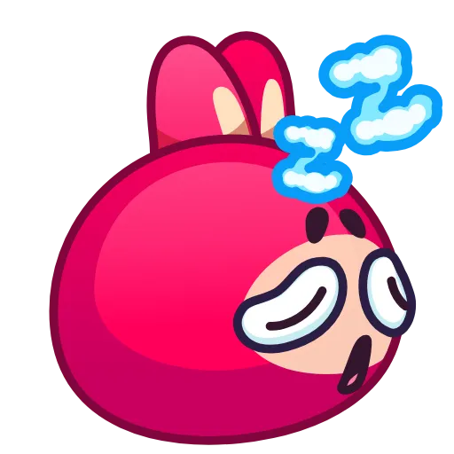 😴 Эмодзи «Rabbit Emoji» для Telegram