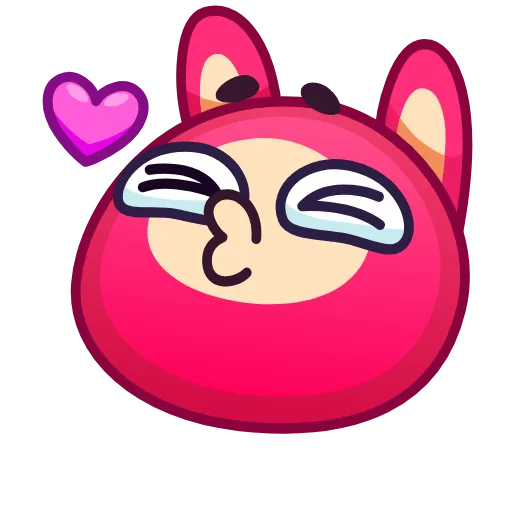 😘 Эмодзи «Rabbit Emoji» для Telegram