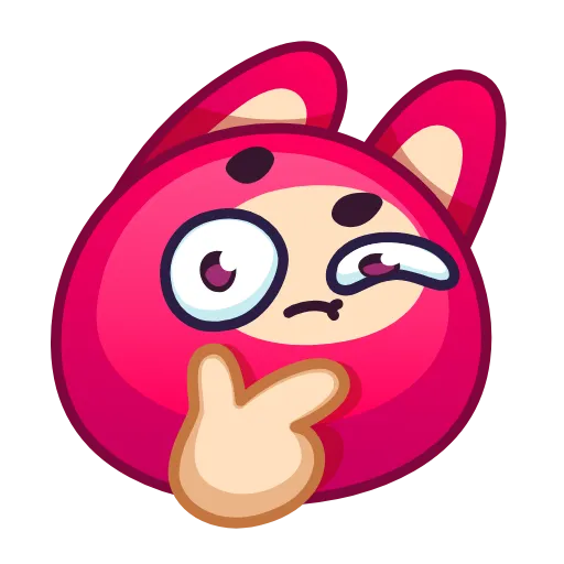 🤔 Эмодзи «Rabbit Emoji» для Telegram