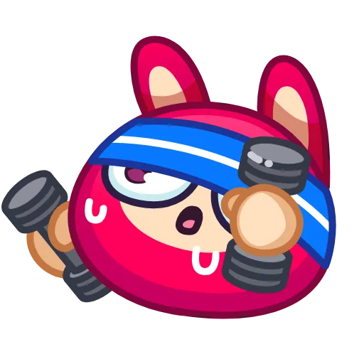💪 Эмодзи «Rabbit Emoji» для Telegram