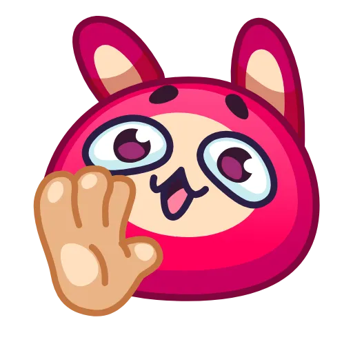 👋 Эмодзи «Rabbit Emoji» для Telegram