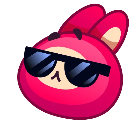 😎 Стикер «Rabbit Emoji Pack» для Telegram