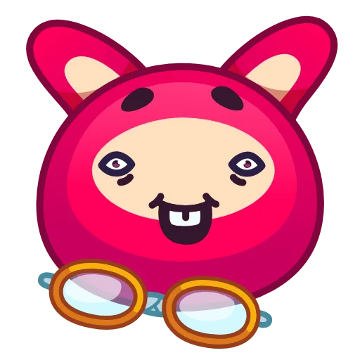 🤓 Стикер «Rabbit Emoji Pack» для Telegram