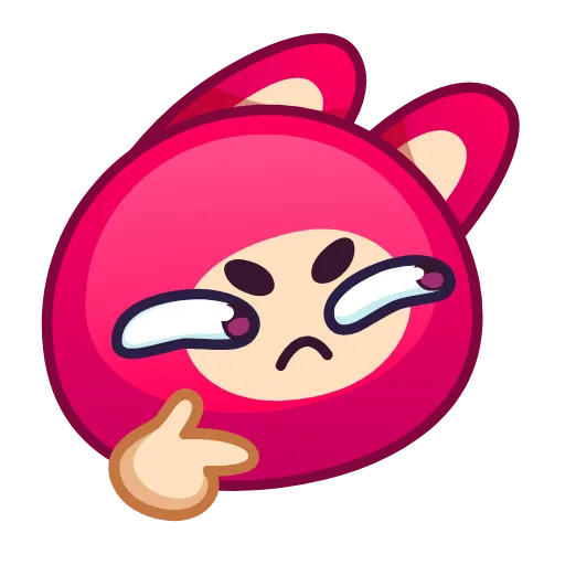 🤔 Стикер «Rabbit Emoji Pack» для Telegram