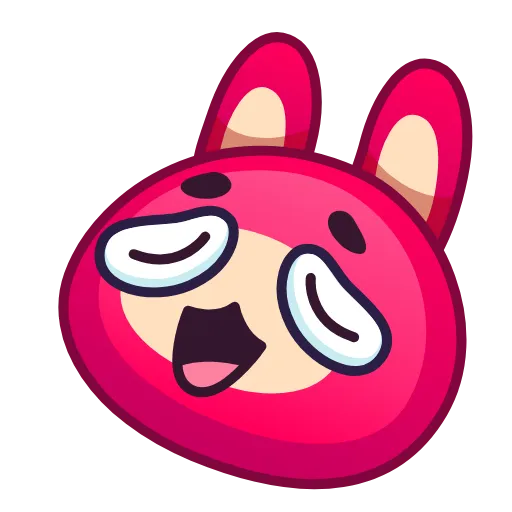 🥰 Стикер «Rabbit Emoji Pack» для Telegram