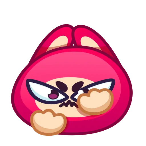 🖕 Стикер «Rabbit Emoji Pack» для Telegram