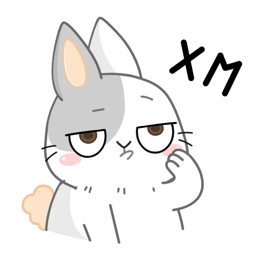 Стикерпак Кролик для Telegram